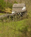 SloneÃ¢â¬â¢s Grist Mill Ã¢â¬â Explore Park, Roanoke, Virginia, USA Royalty Free Stock Photo